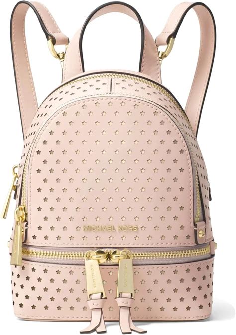 pink mini backpack michael kors